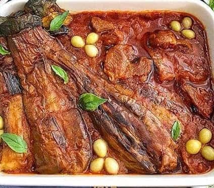 تصویر 3 از خرید کنسرو خورشت بادمجان + قیمت فروش استثنایی